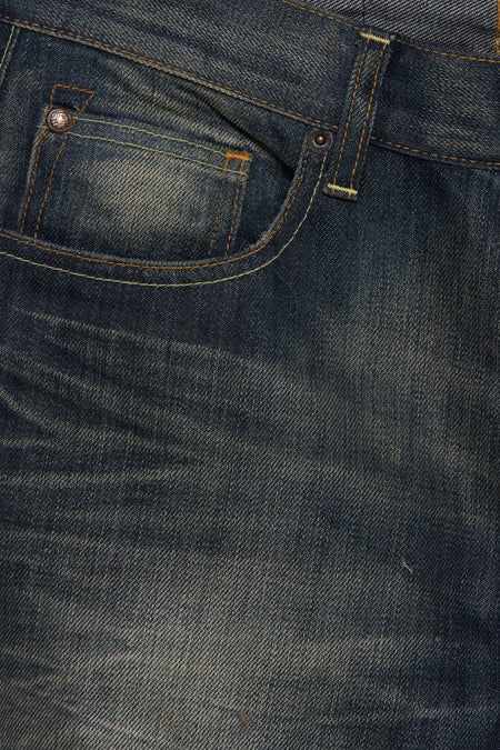 Tapered jeans - blauw