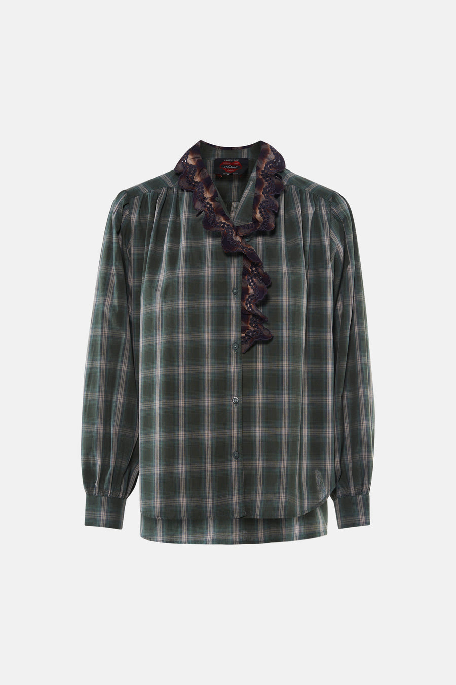 Hemd met lange mouwen - groen