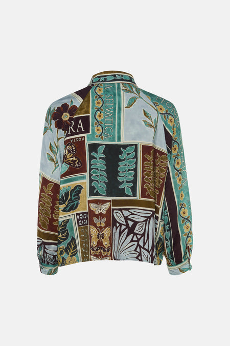 Chemise à manches longues - multicolore