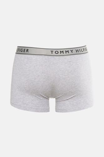 Grijze boxershort van Tommy Jeans met elastische tailleband met merklogo.