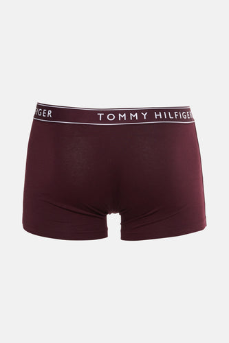 Bordeaux Tommy Hilfiger boxershort, achterkant.
