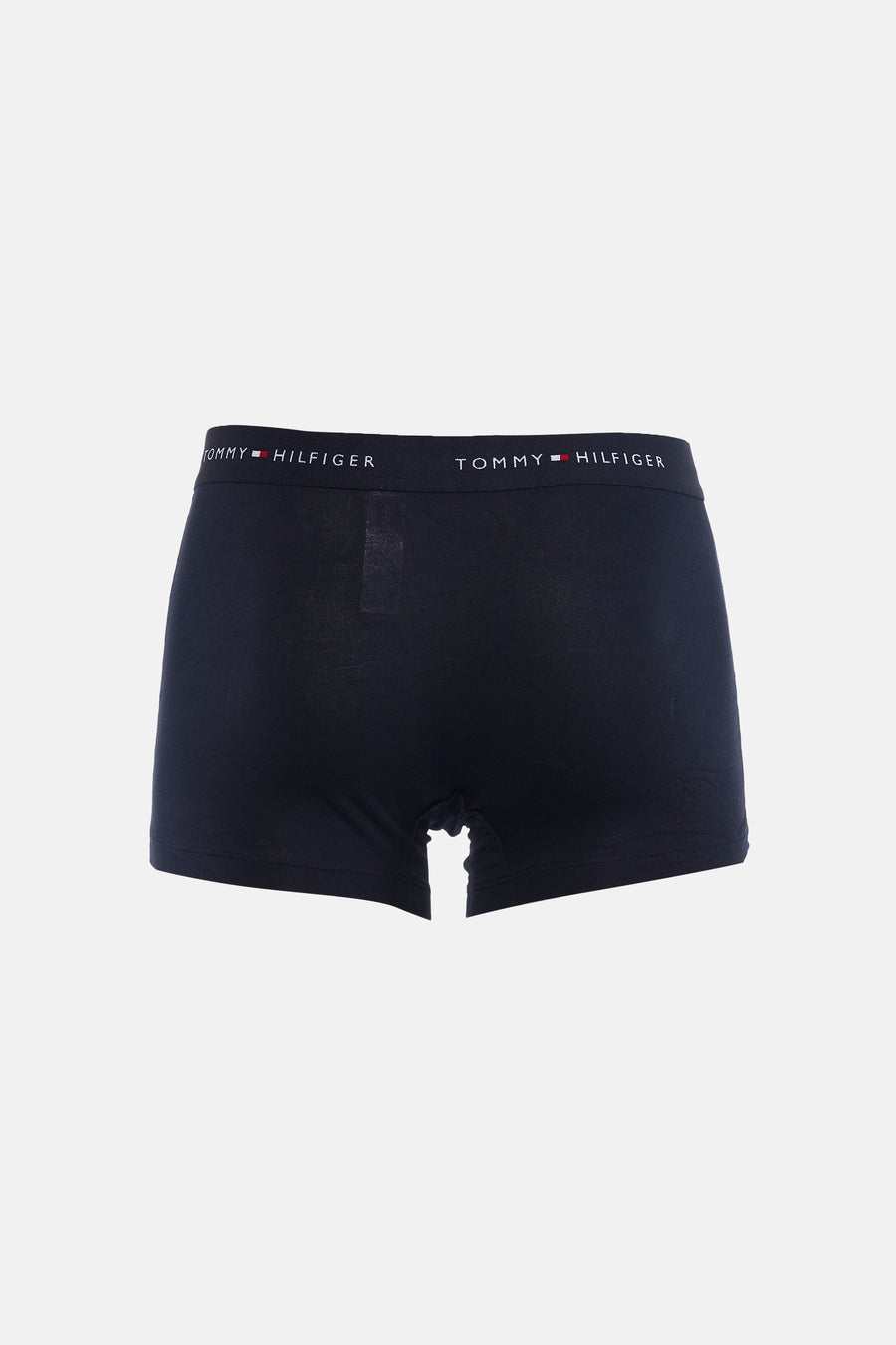 Donkerblauwe boxershort van Tommy Jeans, met een elastische band met logo.