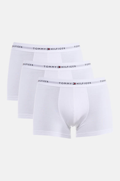 Boxer blanc Tommy Jeans, avec ceinture élastique avec logo de la marque.