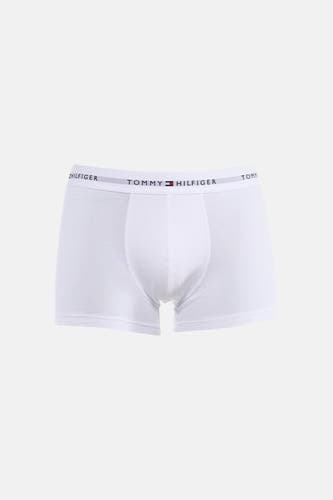 Witte boxershort van TOMMY JEANS met elastische tailleband voorzien van merknaam.