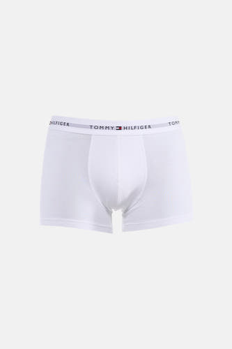 Witte boxershort van TOMMY JEANS met een elastische tailleband met het logo erop.