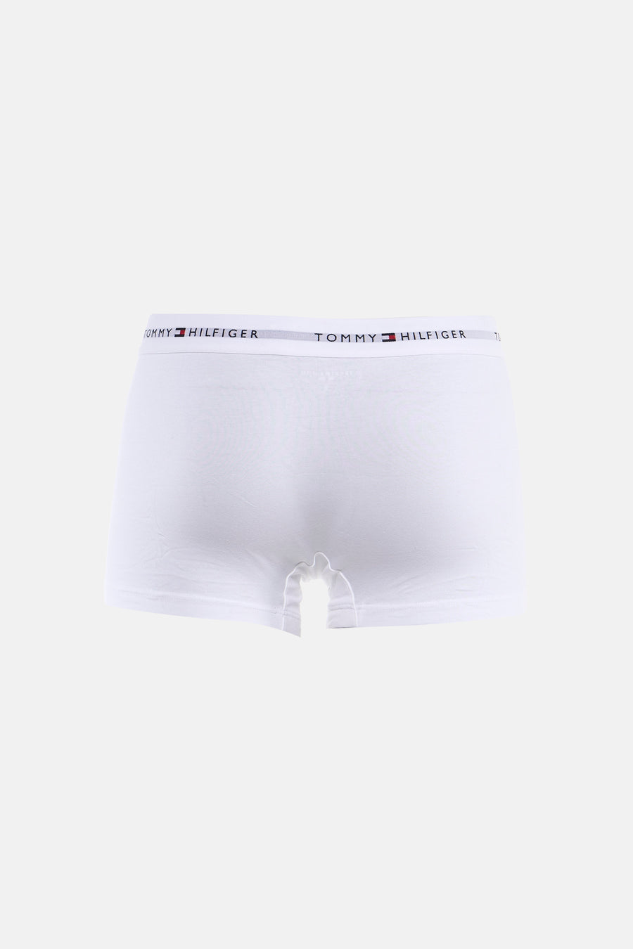 Witte boxershort van TOMMY JEANS, met elastische tailleband met logo, en een open kruis.