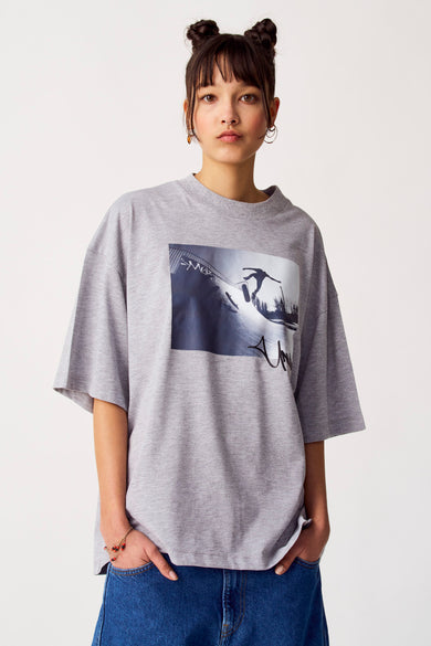 T-shirt (korte mouwen) Grijs - Unwind