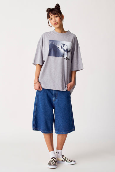 T-shirt (korte mouwen) Grijs - Unwind