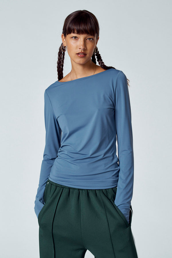 Top (lange mouwen) Blauw - Unwind