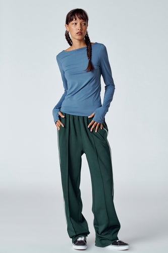 T-shirt met lange mouwen - blauw