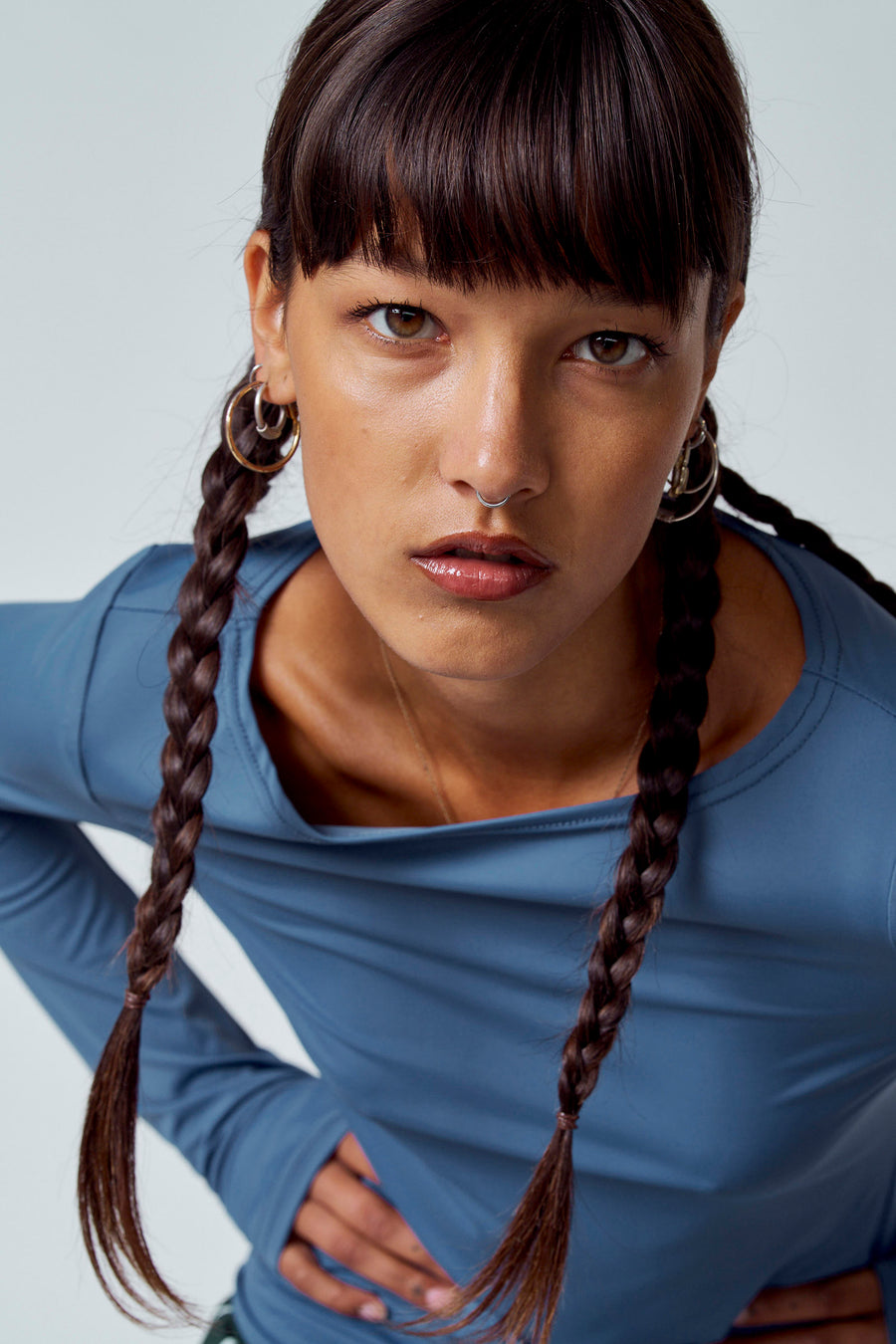 T-shirt à manches longues - bleu - Unwind