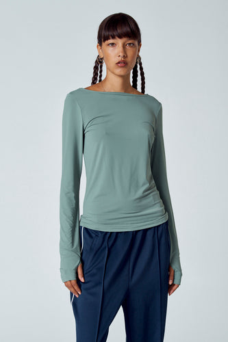 T-shirt met lange mouwen - groen