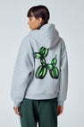 Sweater met kap - grijs