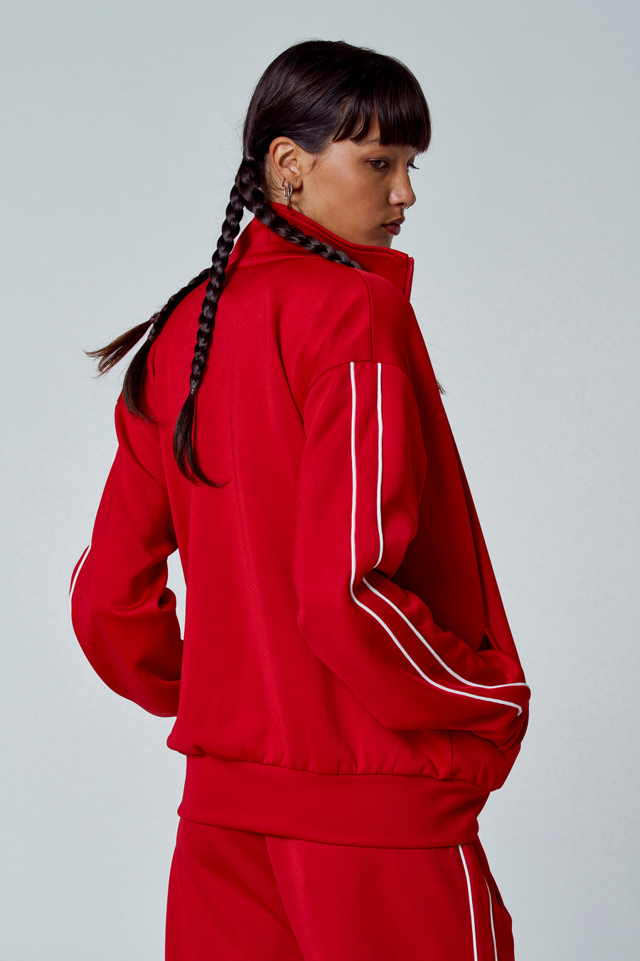 Gilet - rood - ecru - Unwind