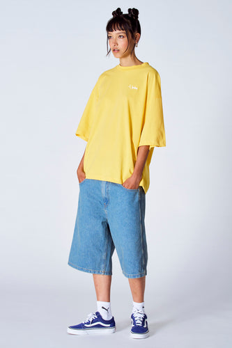 T-shirt met korte mouwen - geel
