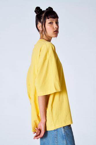 T-shirt à manches courtes - jaune - Unwind