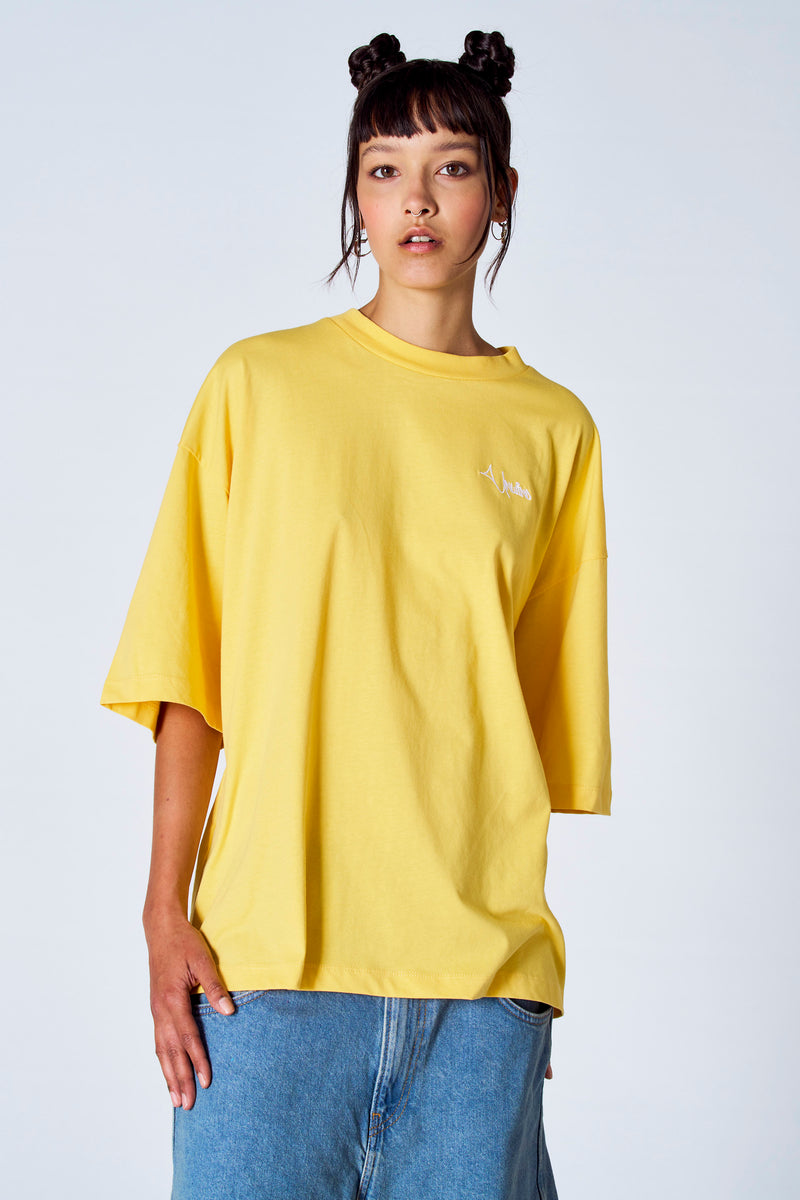 T-shirt (korte mouwen) Geel - Unwind