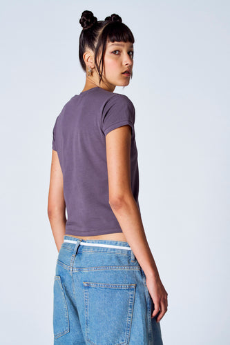 T-shirt met korte mouwen - grijs - Unwind