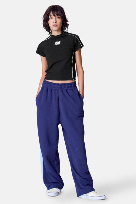 Top (korte mouwen) Zwart - Unwind