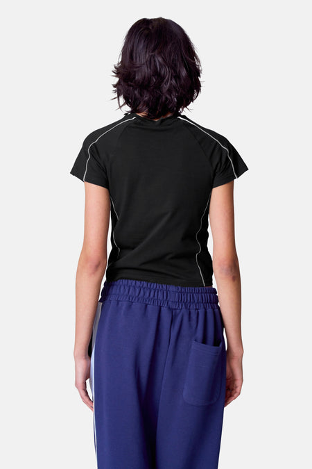 T-shirt met korte mouwen - zwart