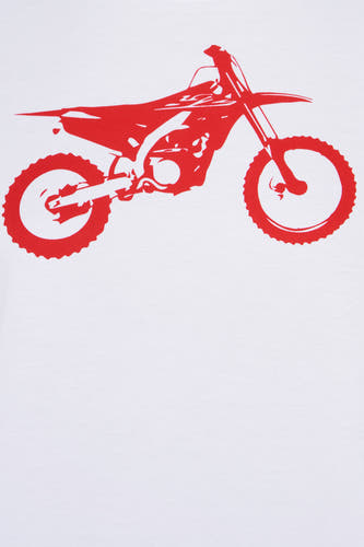 T-shirt met lange mouwen - wit