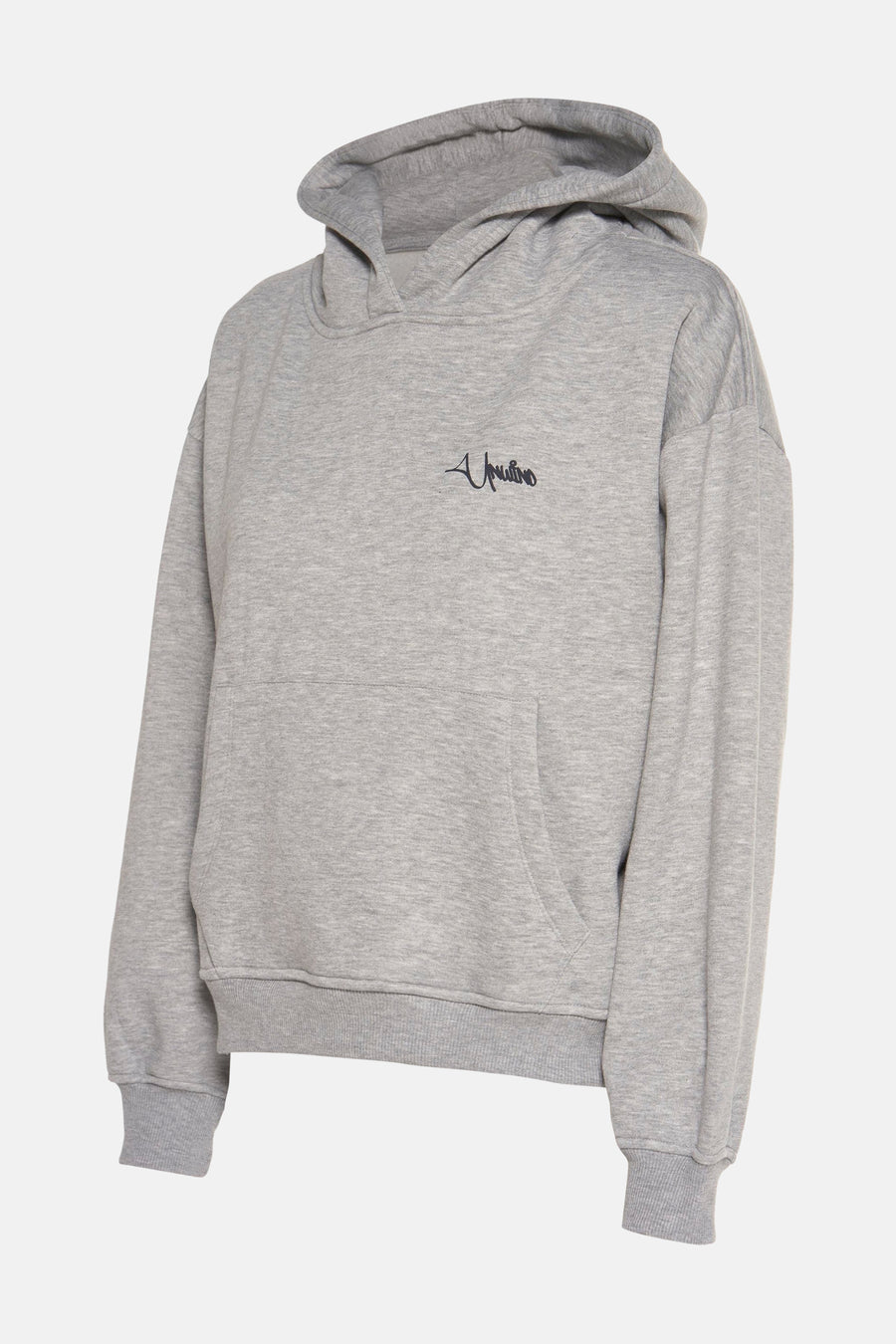 Sweater met kap - grijs - Unwind - 6