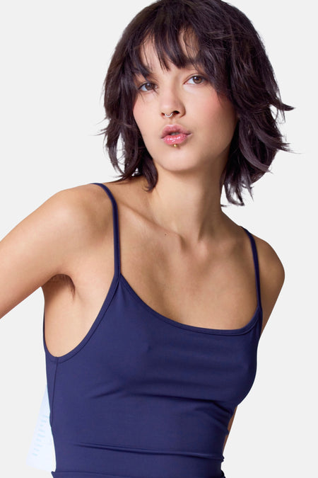 Top (spaghettibandjes) Blauw - Unwind