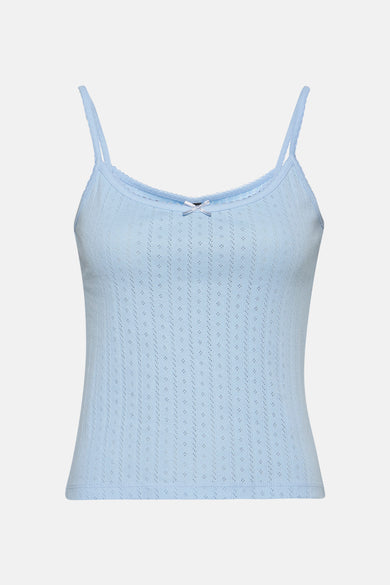 Top (spaghettibandjes) Blauw - Unwind