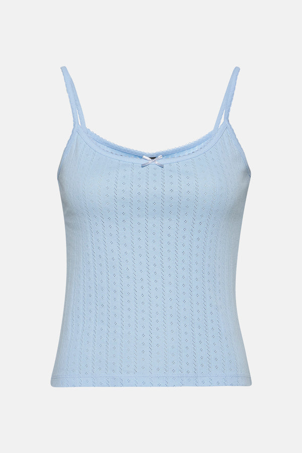 Top (spaghettibandjes) Blauw - Unwind