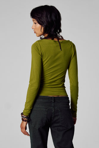 T-shirt met lange mouwen - groen - Unwind