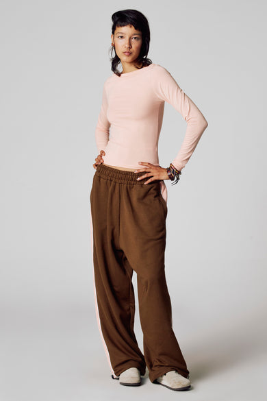 Top (lange mouwen) Roze - Unwind
