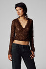 T-shirt (lange mouwen) Bruin - Unwind