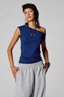 Top (korte mouwen) Blauw - Unwind