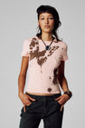 T-shirt met korte mouwen - roze