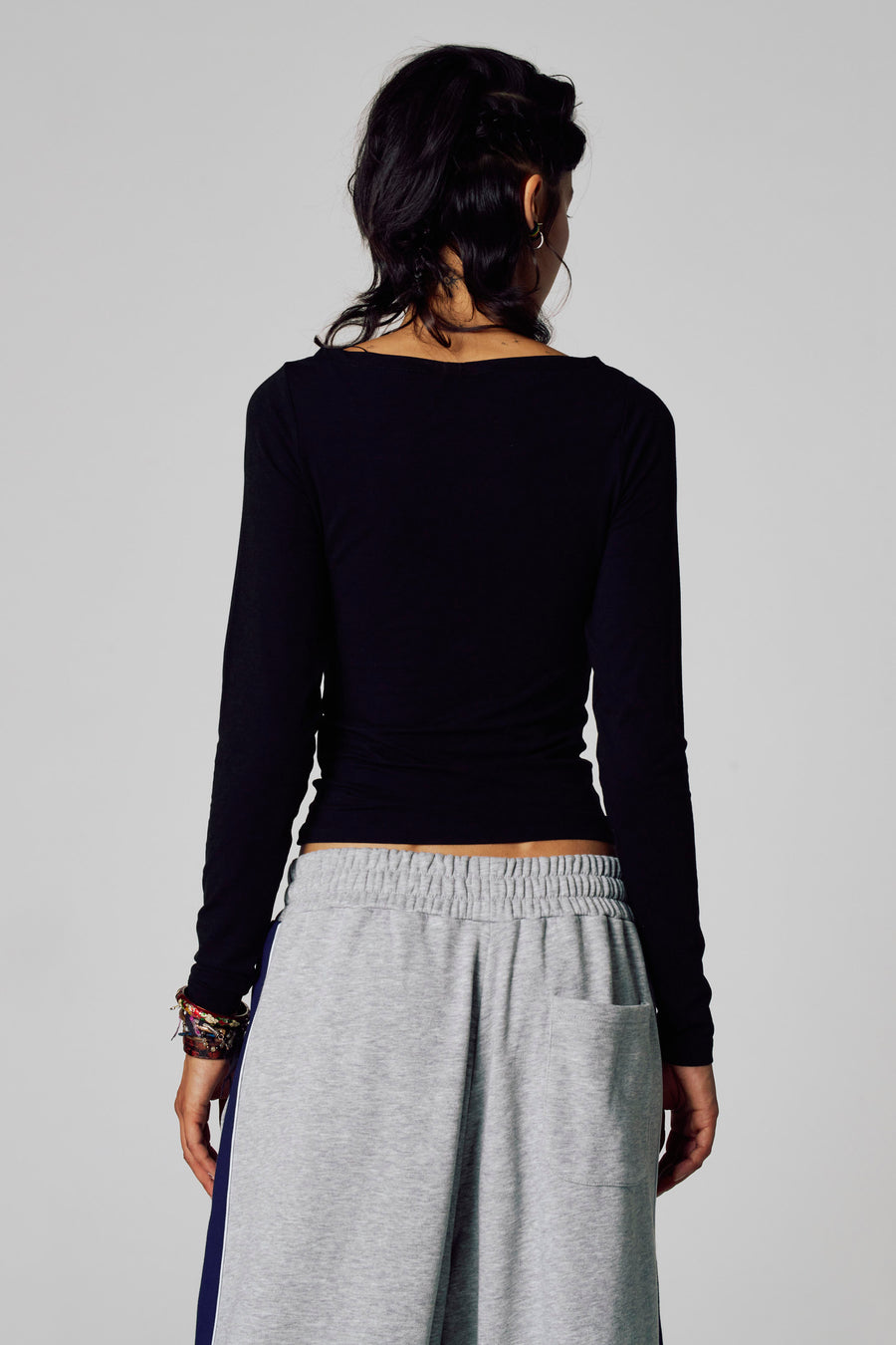 T-shirt met lange mouwen - zwart - Unwind