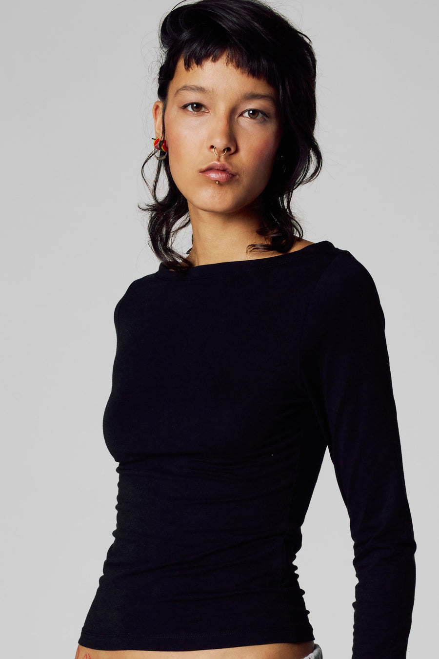 T-shirt met lange mouwen - zwart - Unwind