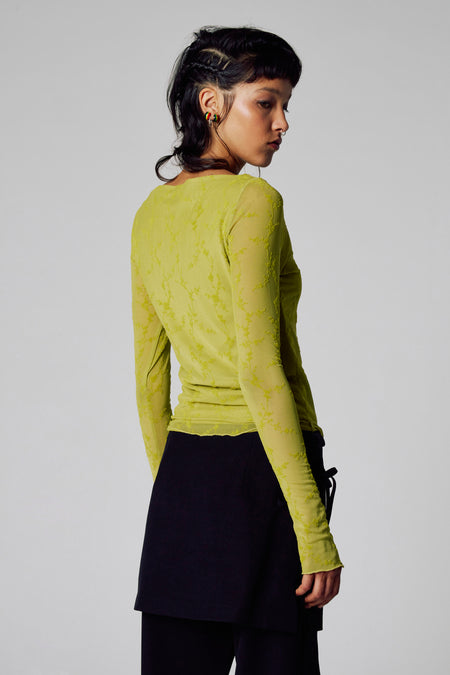 T-shirt met lange mouwen - groen