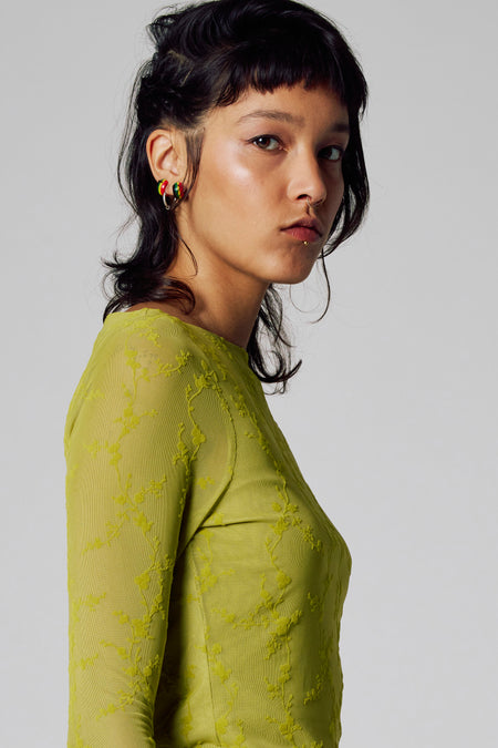 T-shirt met lange mouwen - groen