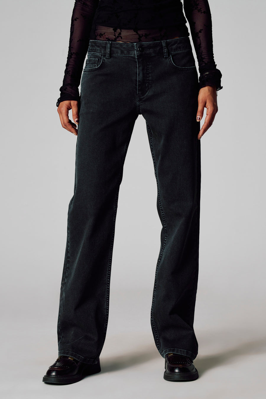 Colorbroek - grijs - Unwind