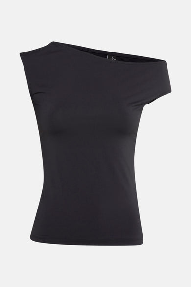 Top uni manche courte Noir - Unwind