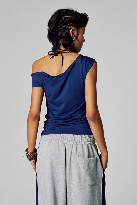 T-shirt met korte mouwen - blauw