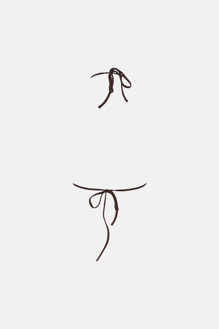 Haut de bikini - brun