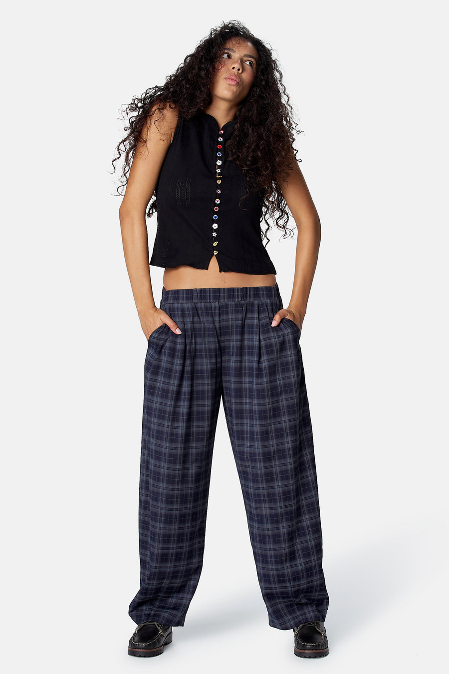 Broek - blauw