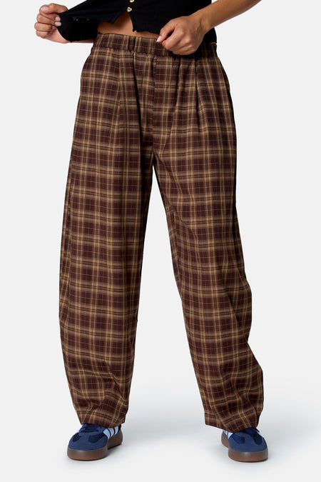 Pantalon - brun