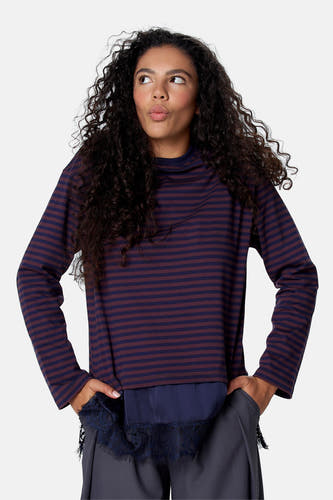 T-shirt met lange mouwen - blauw