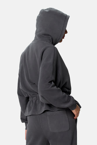 Sweater met kap - grijs