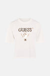 Top uni manche courte Écru - Guess®