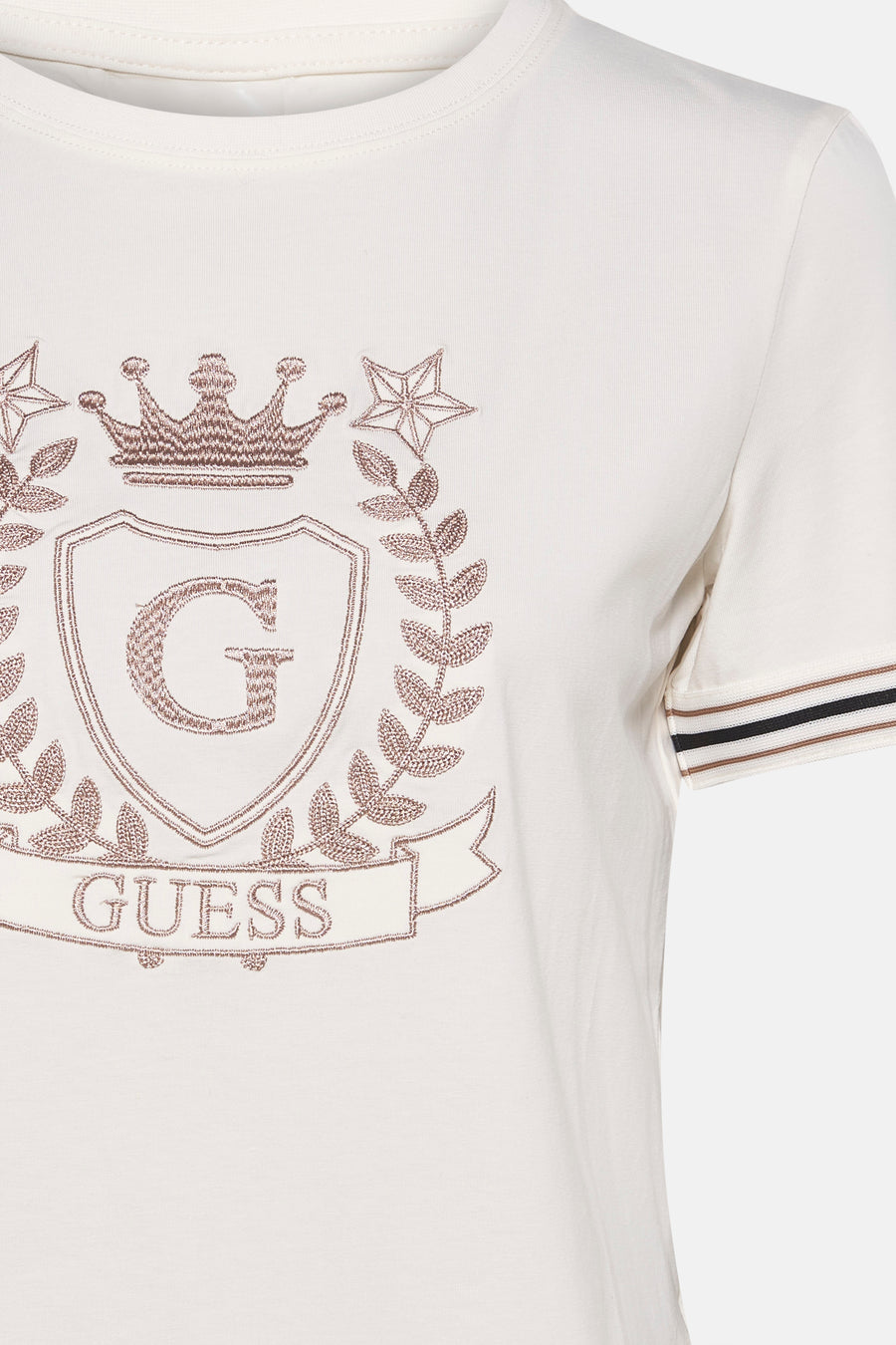 T-shirt à manches courtes - écru - Guess®