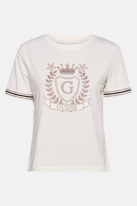 T-shirt met korte mouwen - ecru