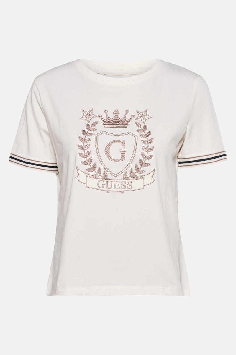T-shirt met korte mouwen - ecru